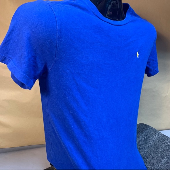 Polo by Ralph Lauren Blue Casual Short Sleeve T-Shirt - Picture 4 of 9